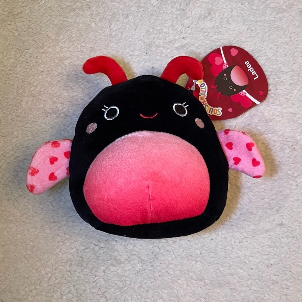 Squishmallow Ladee Ladybug stuffy, so soft, NWT